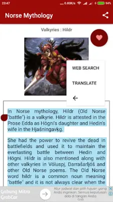 Norse Mythology android App screenshot 1