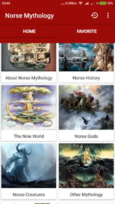 Norse Mythology android App screenshot 5